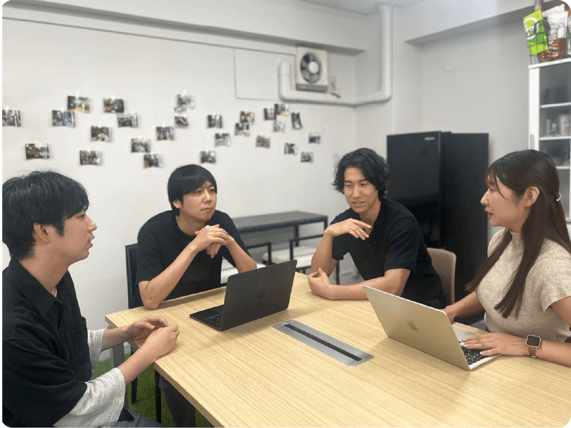 少数精鋭だからこそ実現できる、フラットなコミュニケーションと現場主義